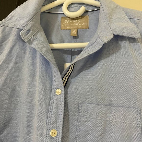 Brand NEW Banana Republic Soft Wash Shirt 100% Cotton Size XS - Picture 2 of 2